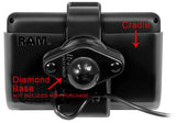RAM-HOL-GA43U - RAM Garmin dezl 560LMT & 560LT Cradle  - Image3