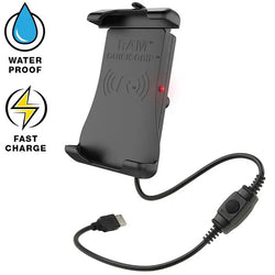 RAM-HOL-UN14WB RAM Quick-Grip Waterproof Wireless Charging Holder-image-1