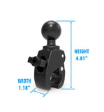 RAM Small Tough-Claw™ with 1.5" Rubber Ball  (RAP-400U) - Image2