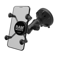 RAP-B-166-2-UN7U RAM X-Grip Phone Mount with RAM Twist-Lock Low Profile Suction Base-image-1