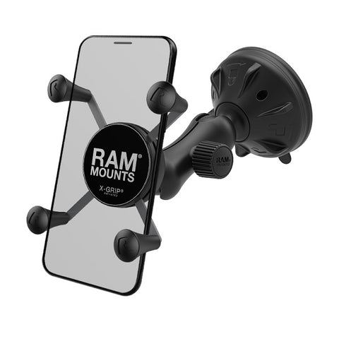 RAP-B-166-2-UN7U RAM X-Grip Phone Mount with RAM Twist-Lock Low Profile Suction Base-image-1